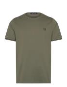 Twin Tipped T-Shirt Fred Perry Green