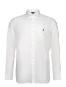 Regent Slim Fit Textured Shirt Polo Ralph Lauren White