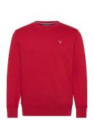 Reg Emb Original Shield C-Neck GANT Red