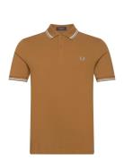 Twin Tipped Fp Shirt Fred Perry Brown