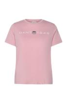 Reg Printed Graphic T-Shirt GANT Pink