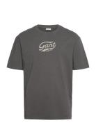 St Washed Tshirt GANT Grey