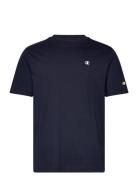 Crewneck T-Shirt Champion Navy