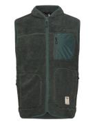 Wood Fleece Vest Fat Moose Green