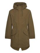 Water Resistant Fishtail Parka Dark Olive Timberland Khaki