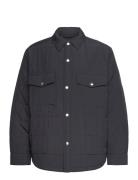 Quilted Shirt Jacket GANT Black