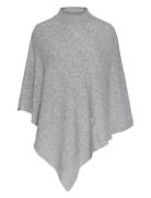 Pcfortuna High Neck Poncho Noos Bc Pieces Grey