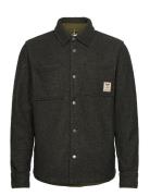 Ace Boucle Overshirt Fat Moose Khaki