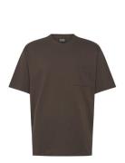 3 Crosses Loose Fit Pocket T-Shirt Scotch & Soda Brown