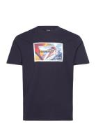 Portalet Short Sleeve T-Shirt Napapijri Navy