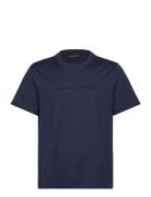 Embossed Logo Tee Michael Kors Blue