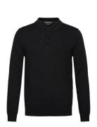 Core Merino Ls Polo Michael Kors Black