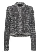 Boucle Cardigan Karl Lagerfeld Grey