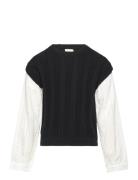 Pullover Shirt Creamie Black