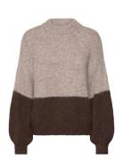 Patrisia New Block Knit A-View Beige