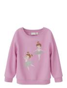 Nmfomiana Ls Bru Sweat Pb Name It Pink