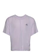 G Yoga Tee Adidas Sportswear Purple