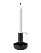 Ida Candleholder Black Stelton Black