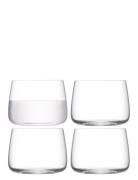 Metropolitan Stemless Glass Set 4 LSA International