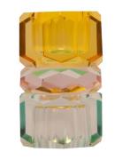 Crystal Candle Holder C'est Bon Yellow