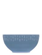 Confetti Blueberry Skål M/Relief Porcelæn 14 Cm. Aida Blue