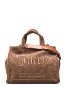 Iris Lasered Velvet Medium Shopper Juicy Couture Brown