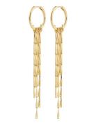 Connect Recycled Earrings Pilgrim Gold