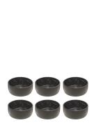 Raw Nordic Black - Bowl D13,5 X H6 Cm 6 Pcs Aida Black