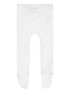 Baby Rib Tights W. Feet Copenhagen Colors White