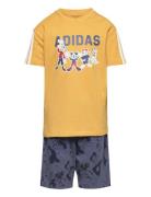 Lk Dy Mm T Set Adidas Performance Grey