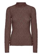 Civahiw Turtleneck Blouse InWear Brown