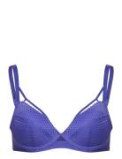 Pulp Play T-Shirt Plunge Bra CHANTELLE Blue