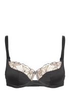 Pulp Tattoo Love Very Covering Underwired Bra CHANTELLE Black