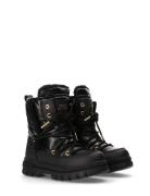 Tommy Hilfiger Faux Fur Snow Boots Tommy Hilfiger Black