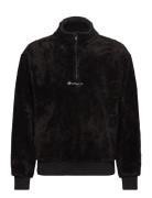 Half Zip Top Champion Black