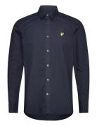 Long Sleeve Poplin Shirt Lyle & Scott Navy