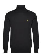 Cotton Merino Turtleneck Jumper Lyle & Scott Black