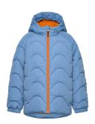 Jacket W. Hood - Quilt Color Kids Blue