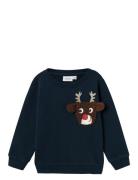 Nmmrsanta Nreg Sweat Bru Box Name It Navy