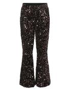 Vmbella Sequins Hw Flared Pant Jrs Girl Vero Moda Girl Black