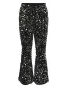 Vmbella Sequins Hw Flared Pant Jrs Girl Vero Moda Girl Black