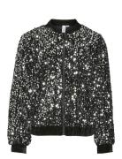 Vmbella Sequin Bomber Jrs Girl Vero Moda Girl Black