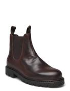 Biajeff Chelsea Boot Tumbled Leather Bianco Brown