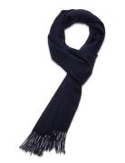 Slhtope Wool Scarf Selected Homme Blue