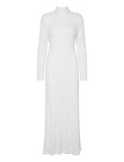 Donna Sequin Maxi Dress Twist & Tango White