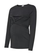 Mleva June Ls Jrs Top 2F Noos Mamalicious Black