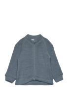 Jacket W/Zipper - Soft Wool CeLaVi Blue