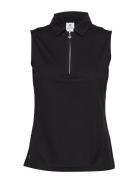 Macy Sl Polo Shirt Daily Sports Black