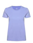 Essential Mesh Detail Tee Casall Blue