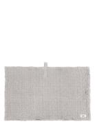 Big Waffle Bath Mat The Organic Company Grey